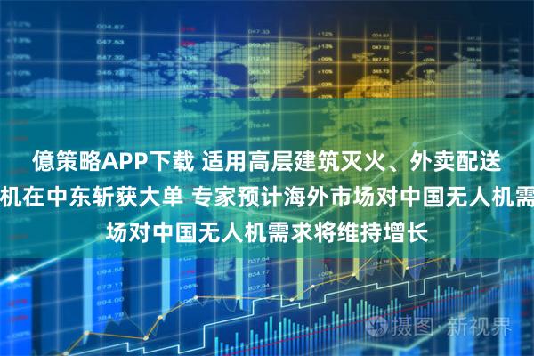 億策略APP下载 适用高层建筑灭火、外卖配送⋯⋯中国无人机在中东斩获大单 专家预计海外市场对中国无人机需求将维持增长